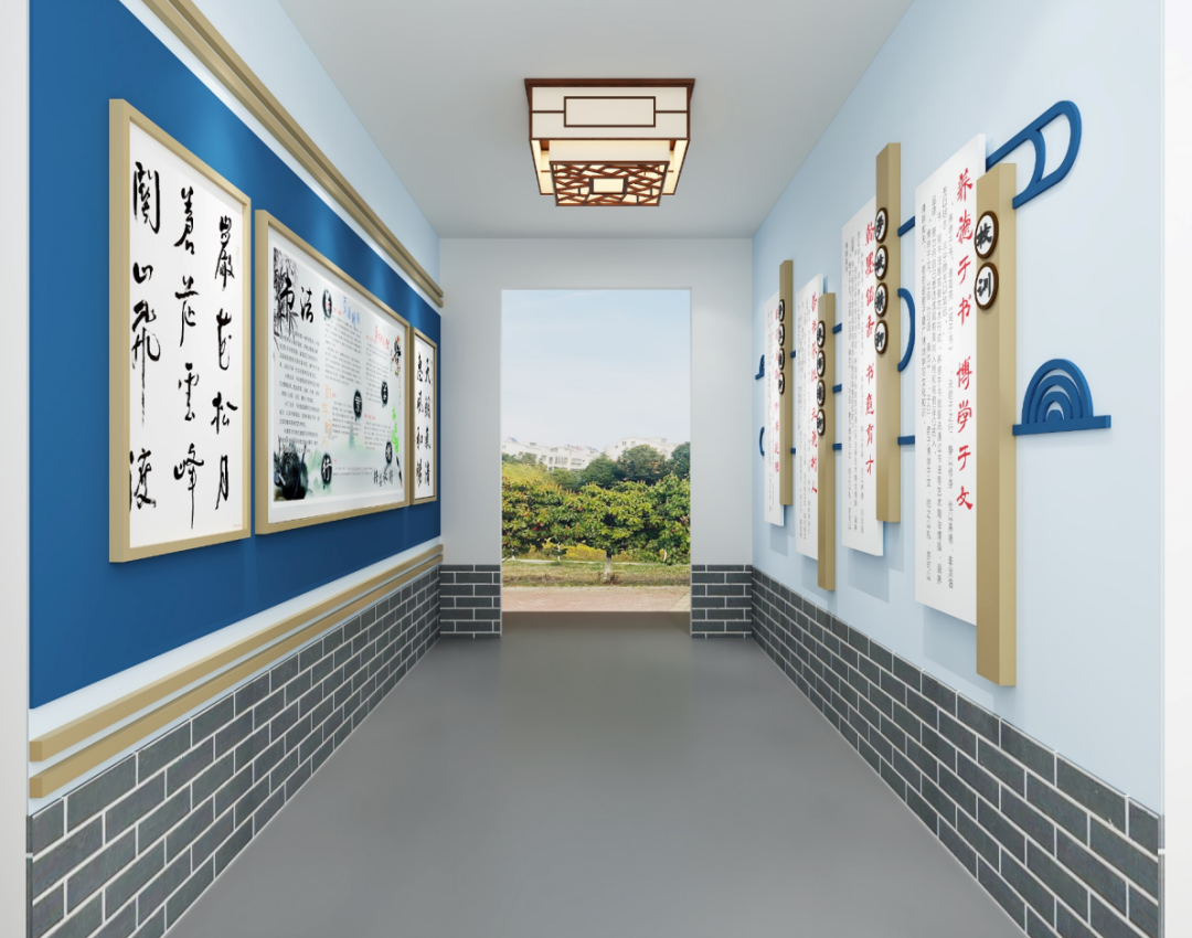 东方韵，校园景——校园文化室内篇